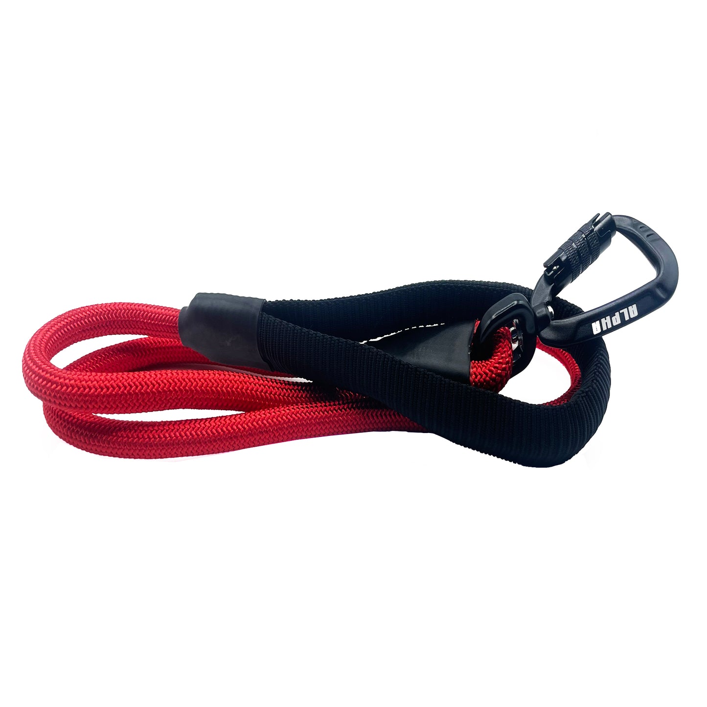 Carabiner Rope Lead - Red