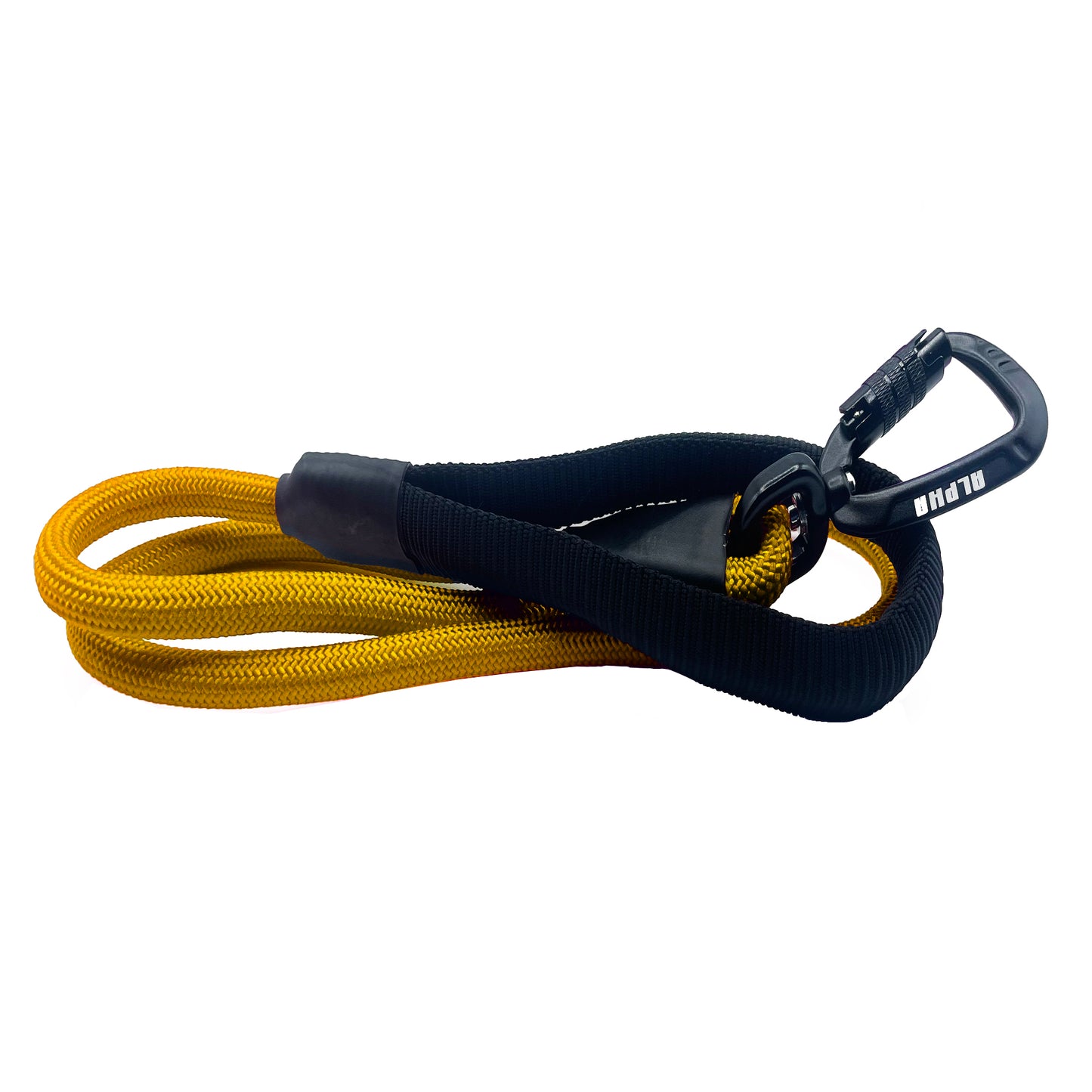 Carabiner Rope Lead - Yellow