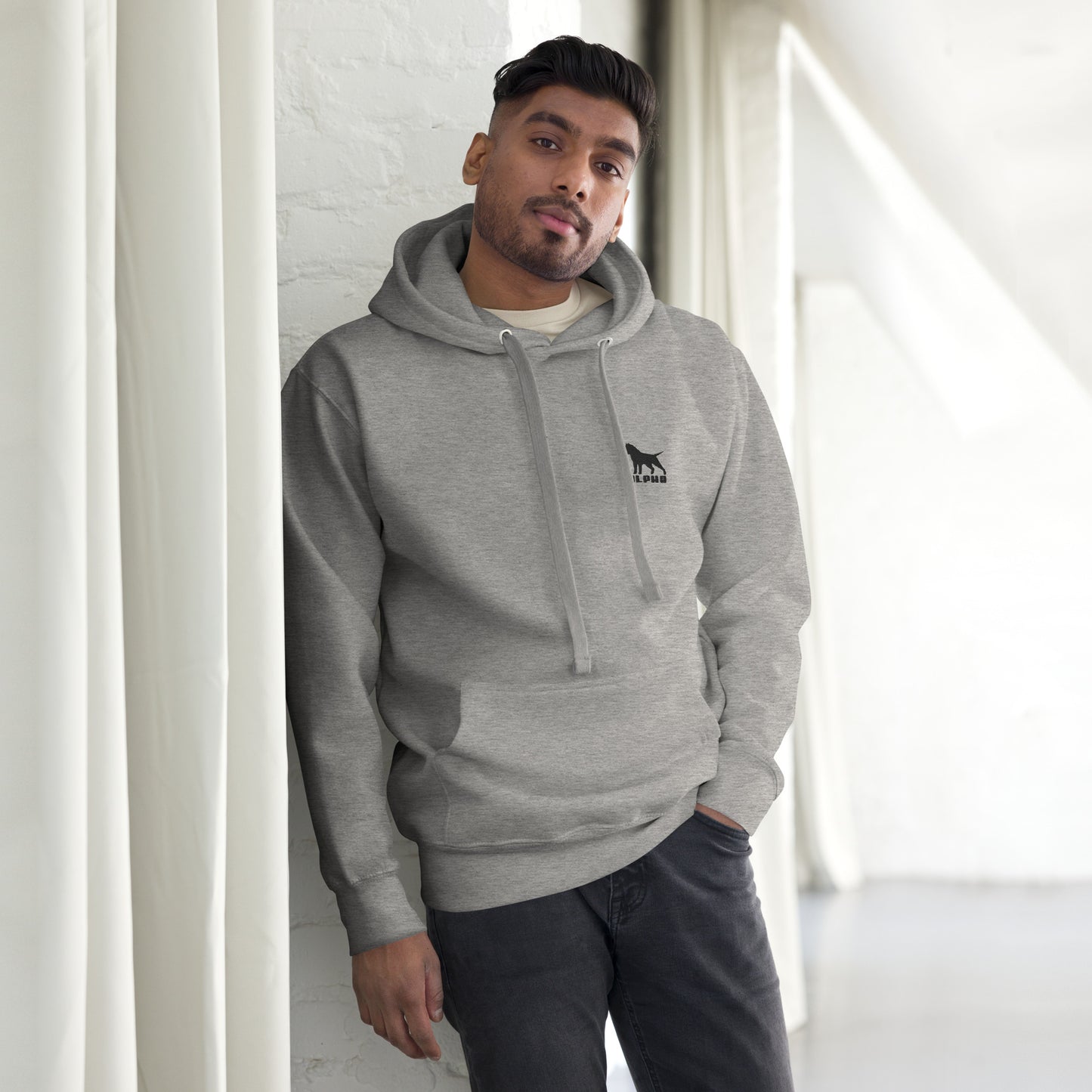 Alpha Hoodie - Grey